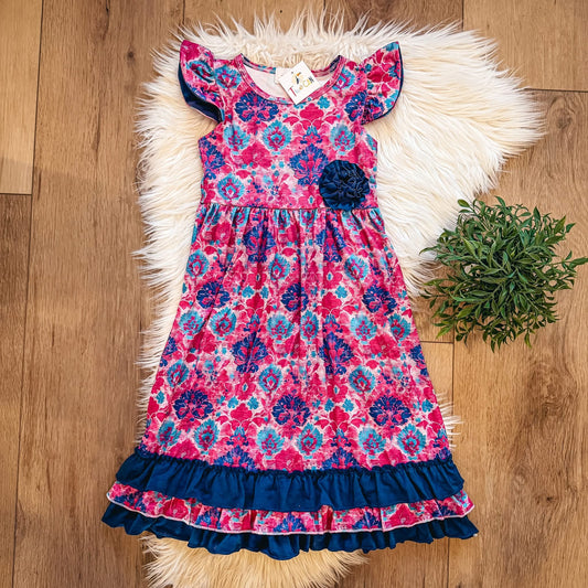 Jewel Paisley Maxi Dress By TwoCan
