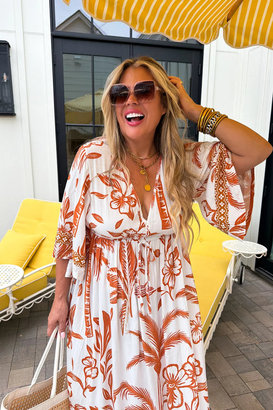 Pre-Order In The Jungle Kaftan Dress By Blakeley