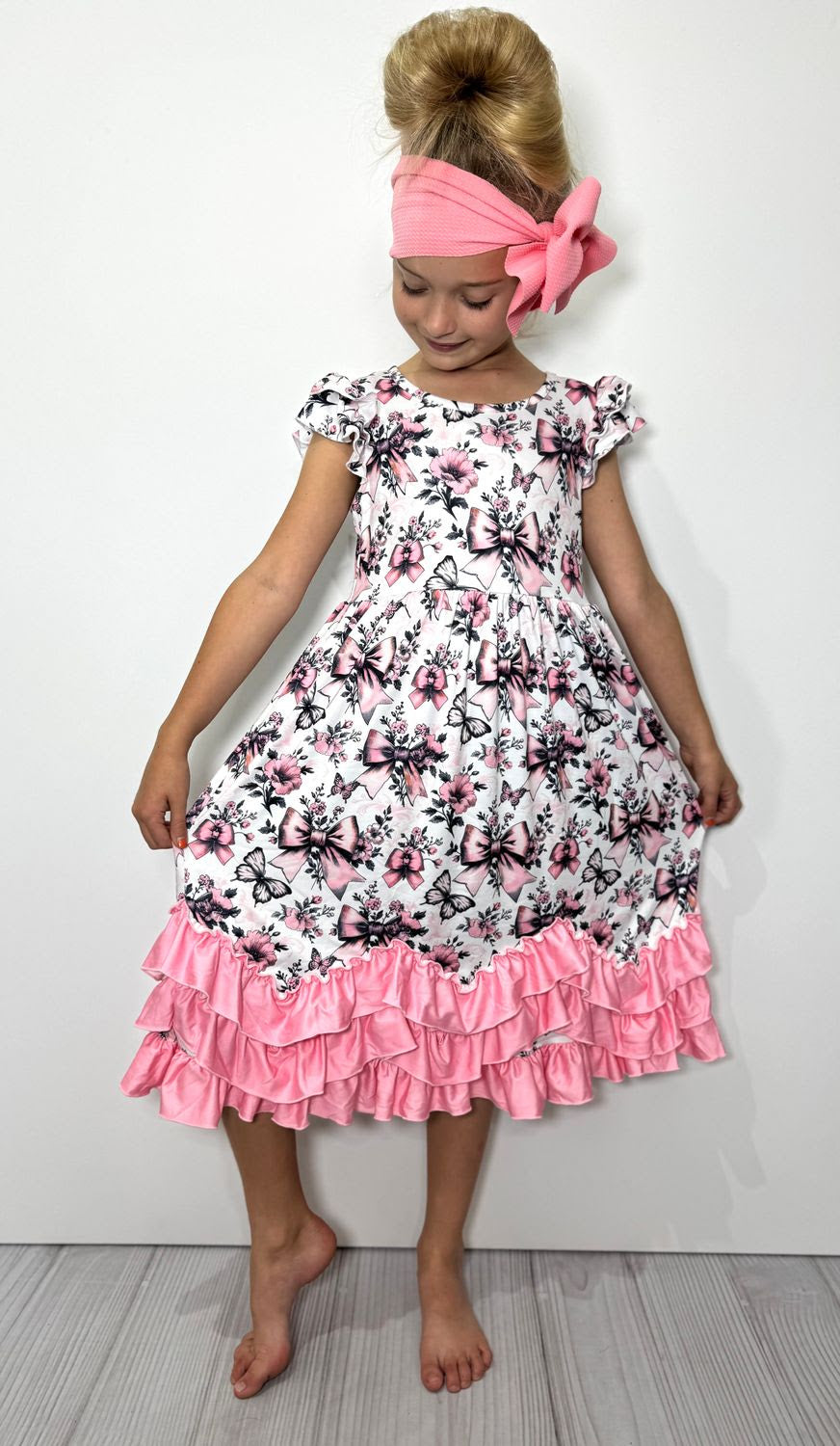 Blushing Butterfly Dress By Clover Cottage