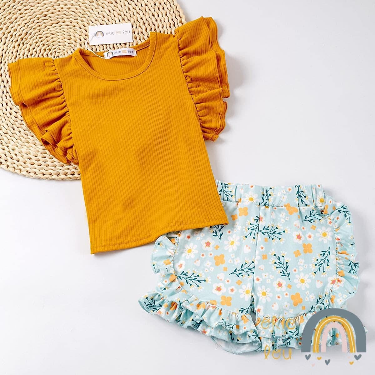 Danie’s Daisies Short Set by Okie & Lou