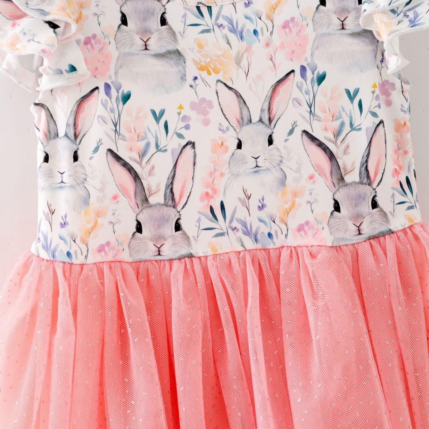 Bunny Garden Tulle Dress By Clover Cottage