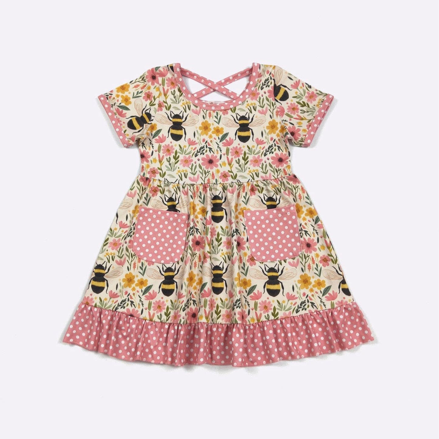 Bee Blossoms Dress By Clover Cottage