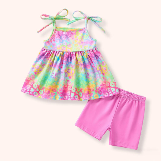 Pre-Order Neon Jungle Short Set By Pete + Lucy