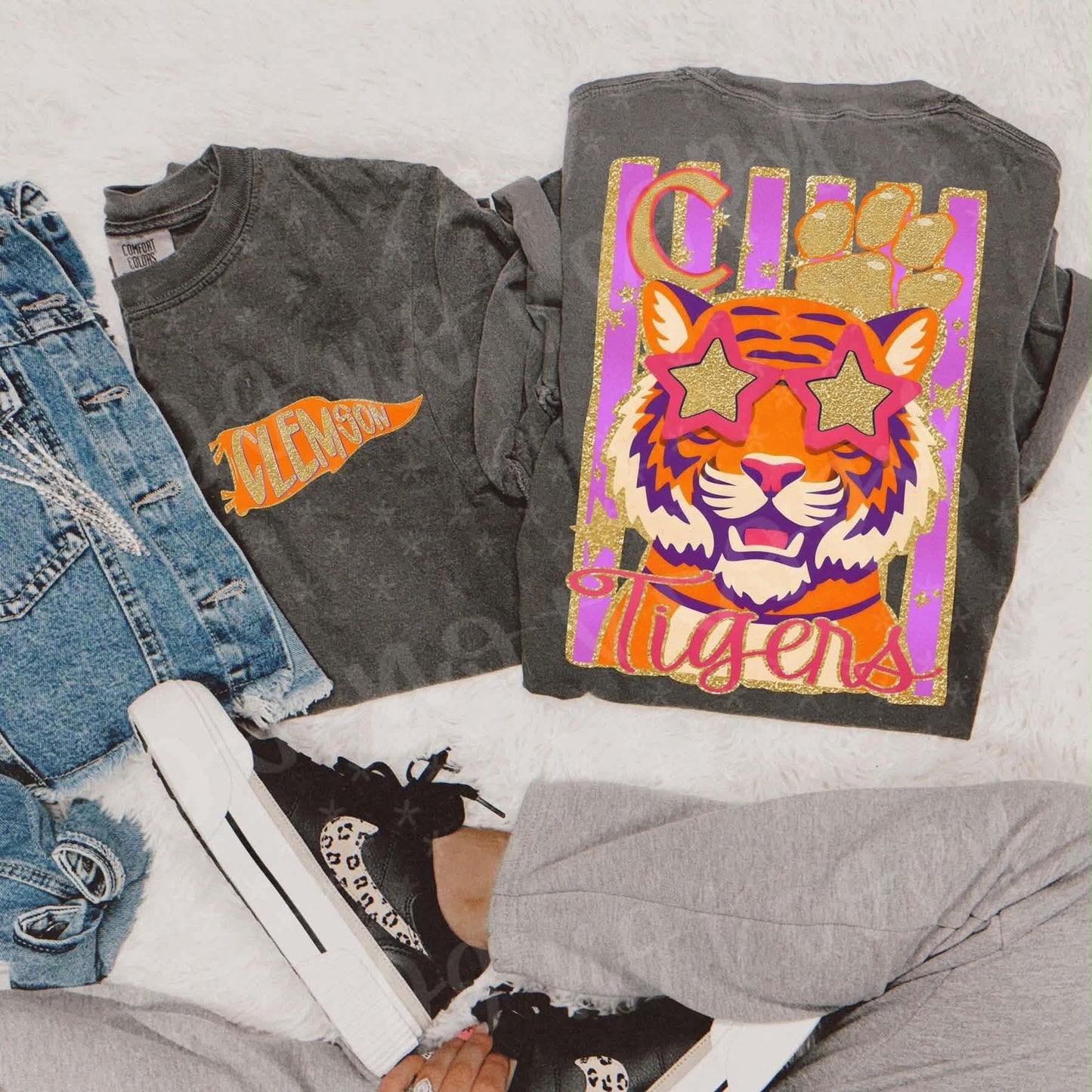 Glitzy Mascot Graphic Tee (Toddler)
