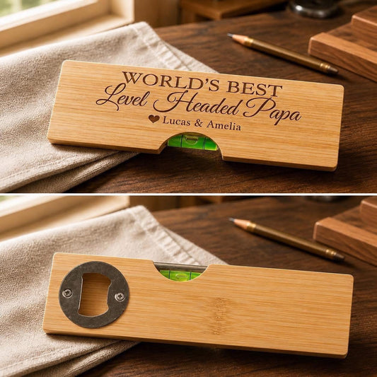 Fathers Day Level/Bottle Opener