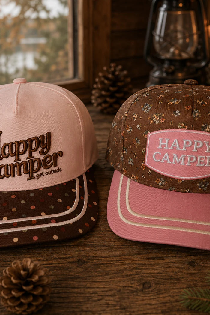 Pre-Order Happy Camper Trucker Hat By Blakeley