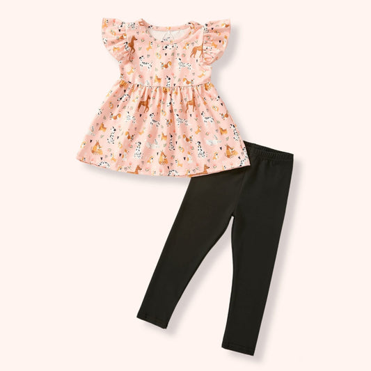 Playful Paws Pants Set By Pete + Lucy