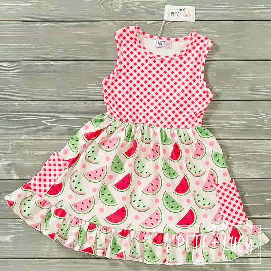 Taste of Summer Girls Dress by Pete + Lucy