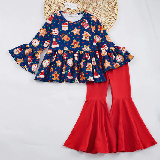 Pre-Order Merry Cookie Pants Set by Okie & Lou