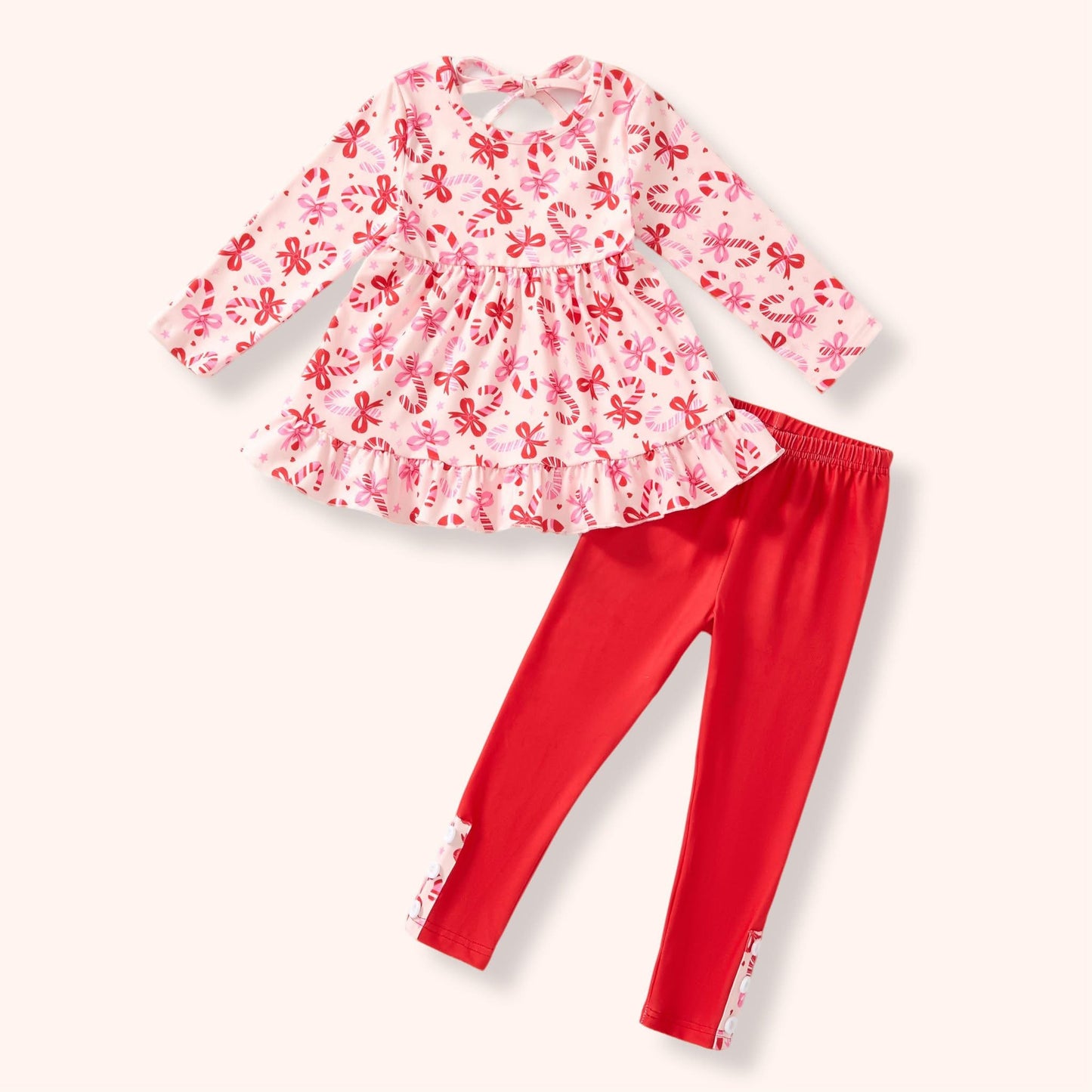 Pre-Order Candy Cane Cutie Pants Set By Pete + Lucy