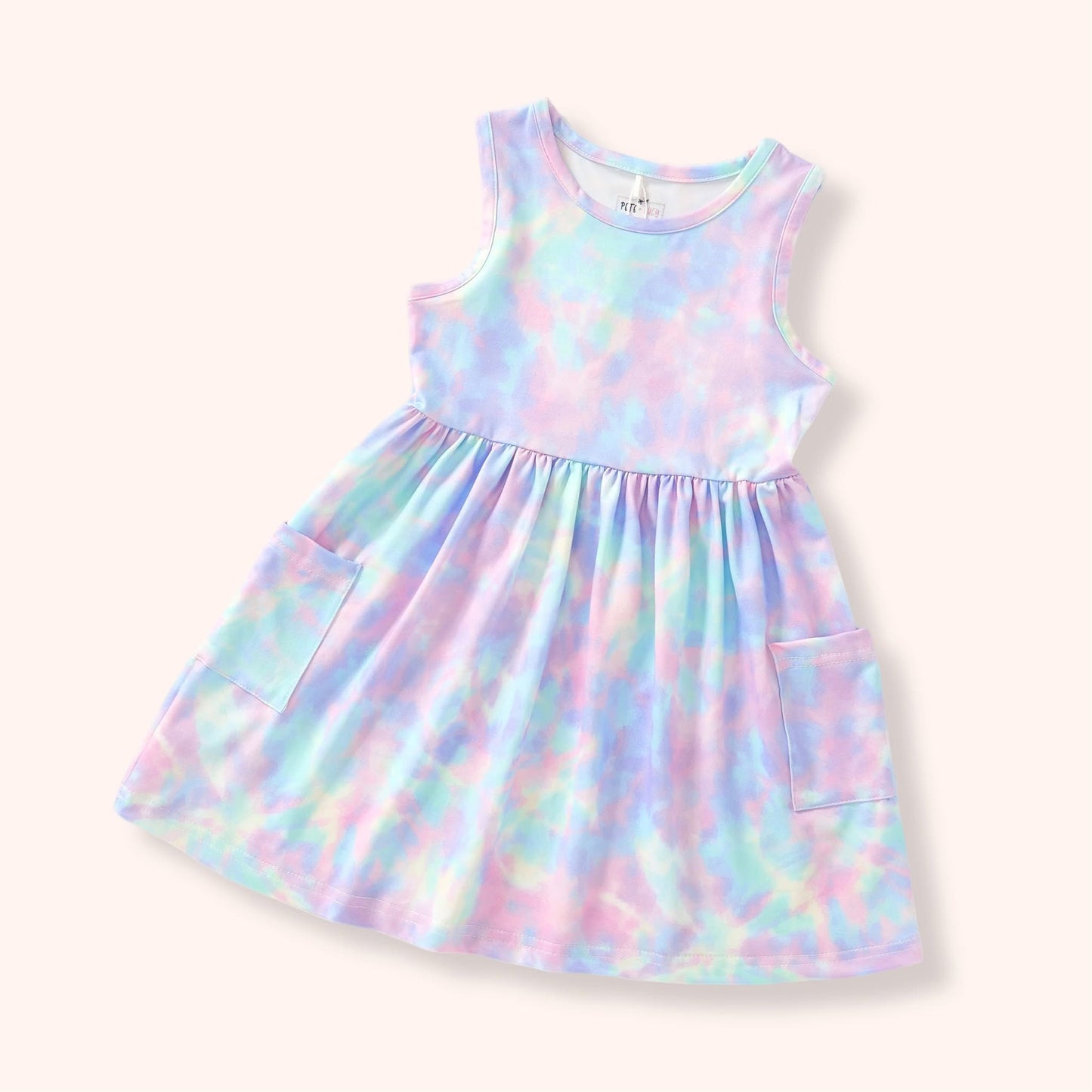 Cotton Candy Swirl Dress By Pete + Lucy