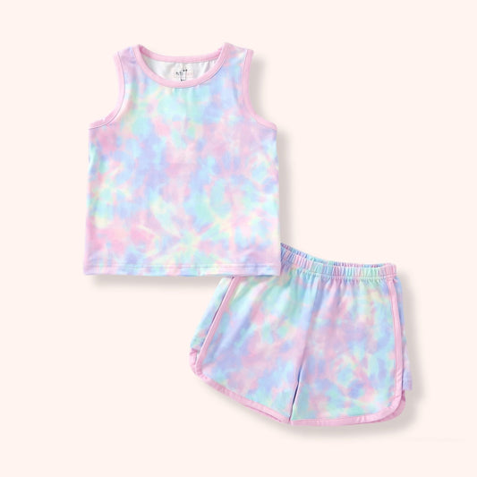 Cotton Candy Swirl Lounge Set By Pete + Lucy