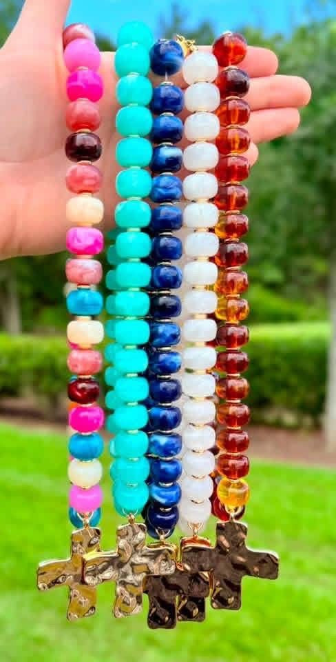 Chunky Cross Necklace