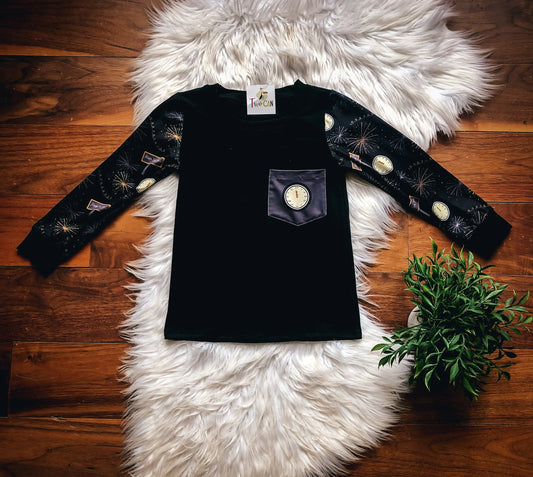 Countdown Long Sleeve Pocket Tee by TwoCan