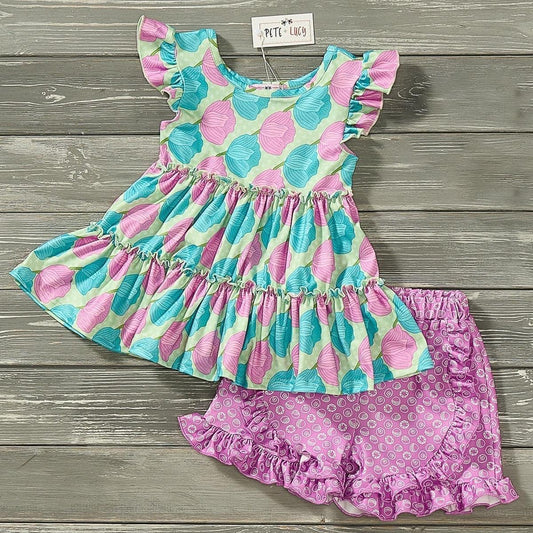 Blooming Blossoms Short Set by Pete + Lucy