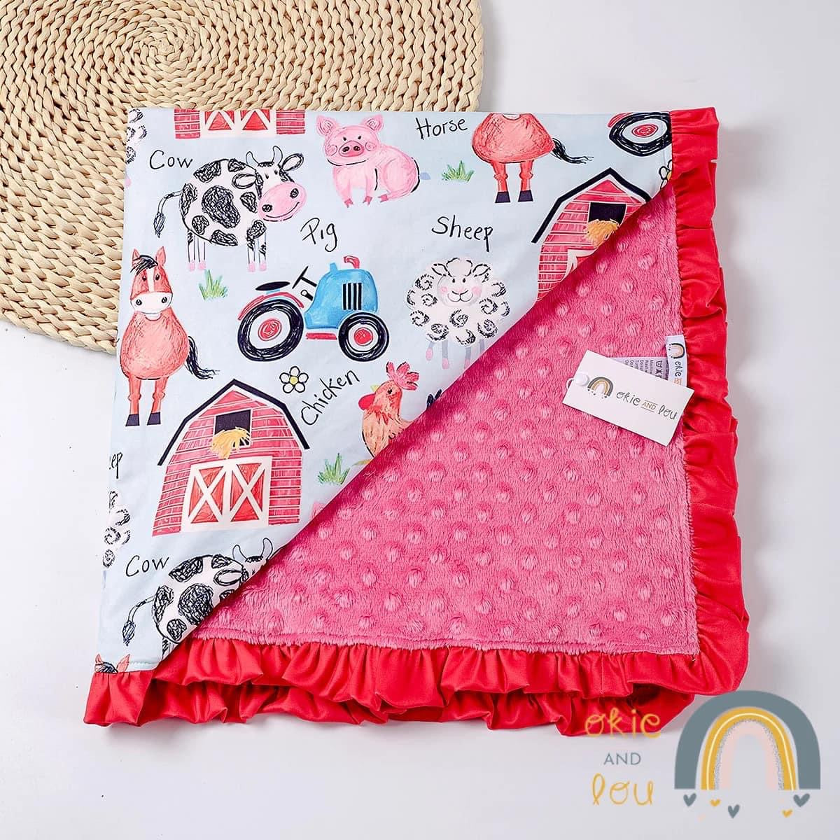 Farm Life Minky Blanket