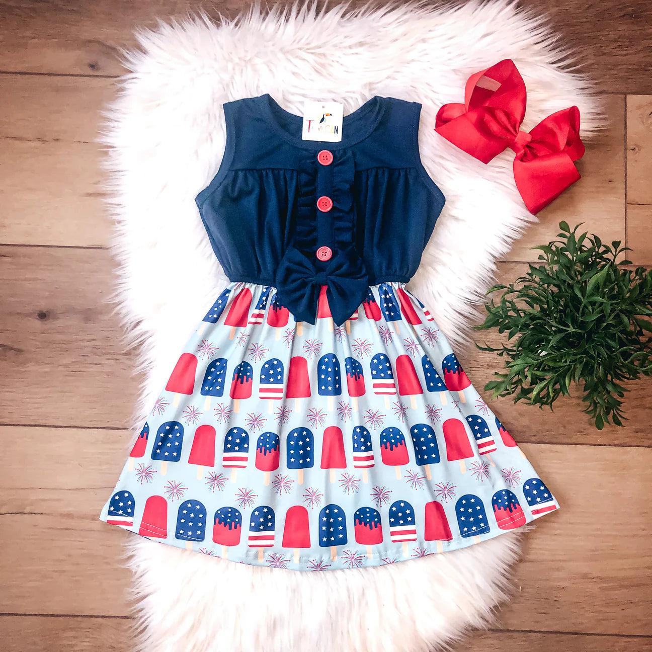 Patriotic Pops Dress by TwoCan