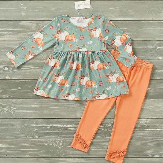 Pre-Order Pumpkin Harvest Pants Set by Pete + Lucy