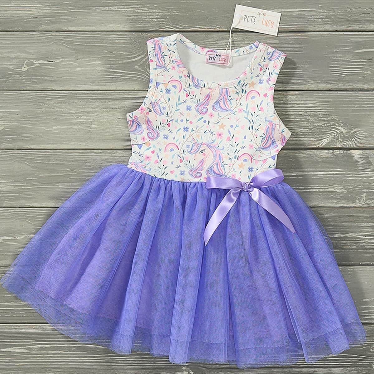 Lovely Unicorn Tulle Dress by Pete + Lucy