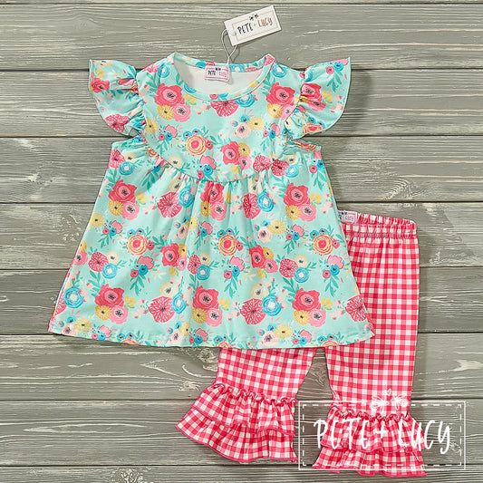 Summer Blooms Capri Set by Pete + Lucy