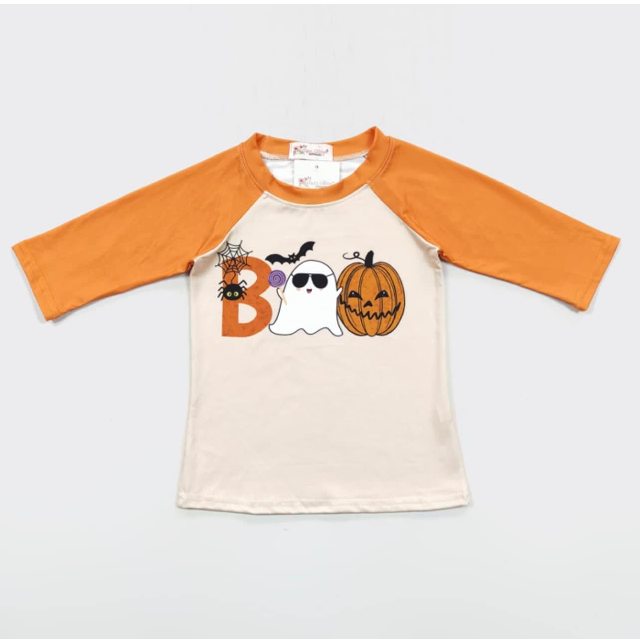 Boo Raglan by Clover Cottage