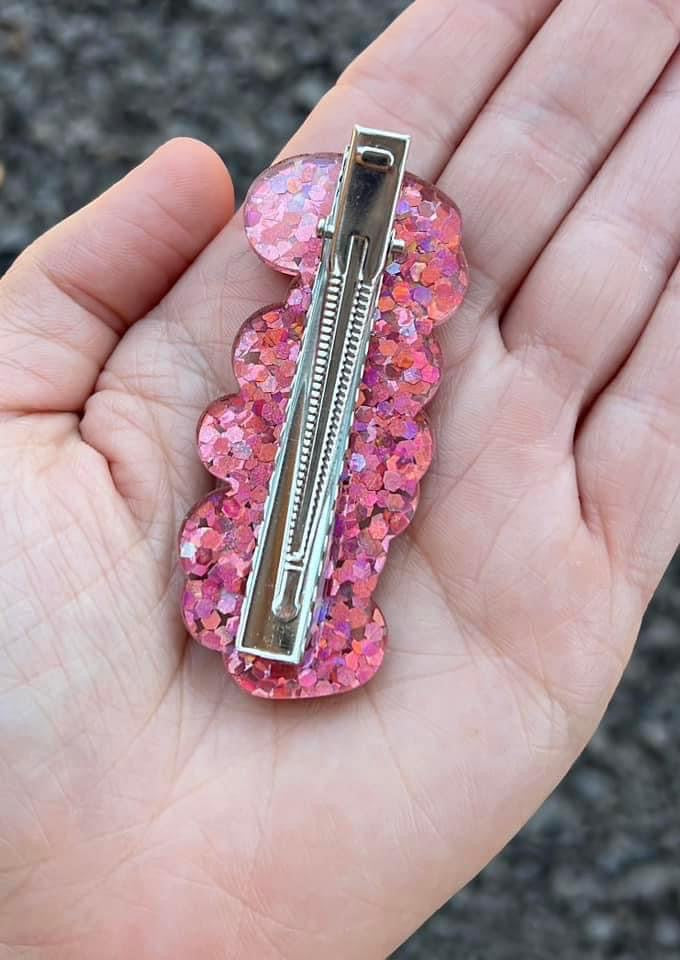 Acrylic Name Clips