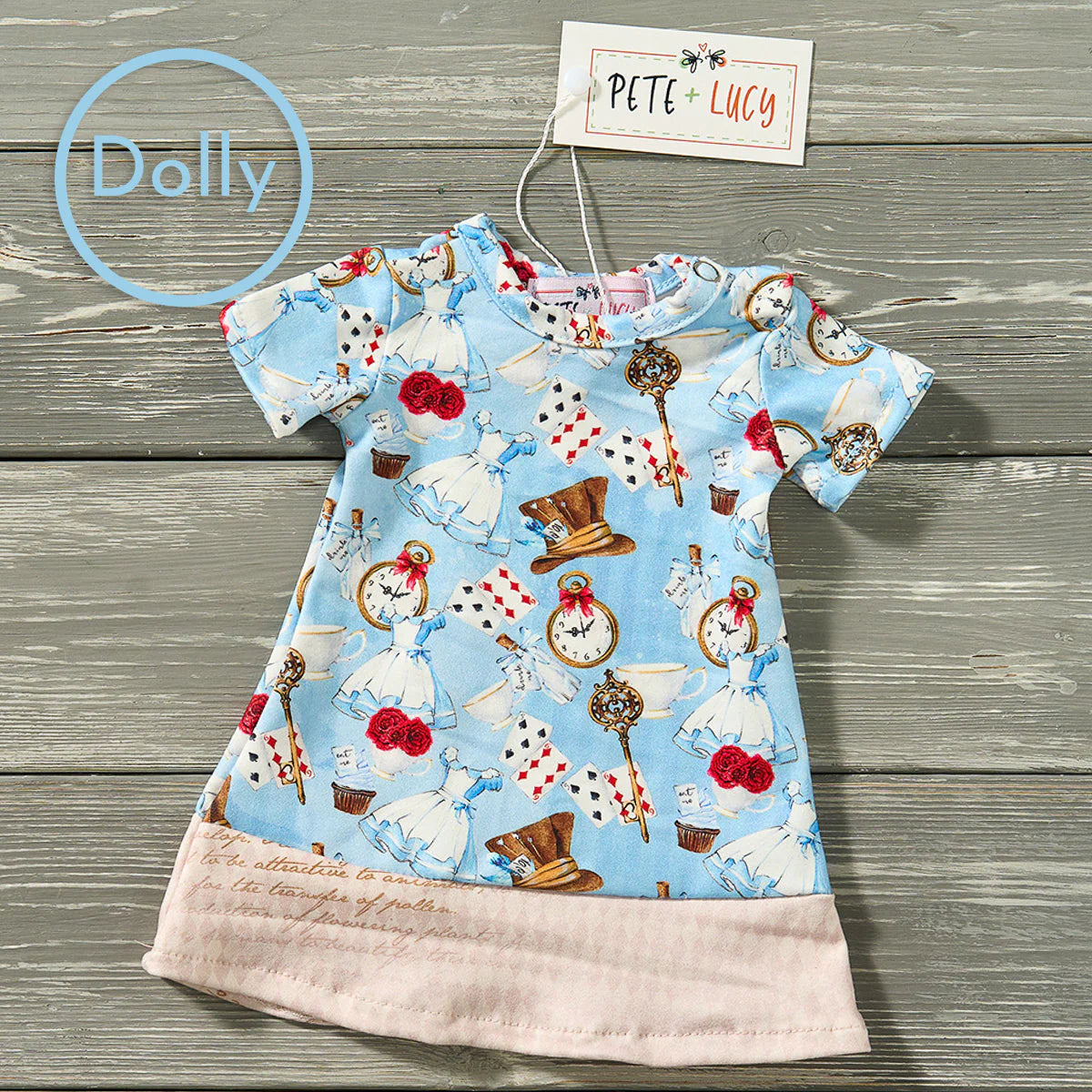 Oh Wonderland! Dolls Dress by Pete + Lucy