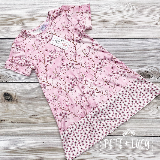 Cherry Blossom Cutie Short Sleeve Dress