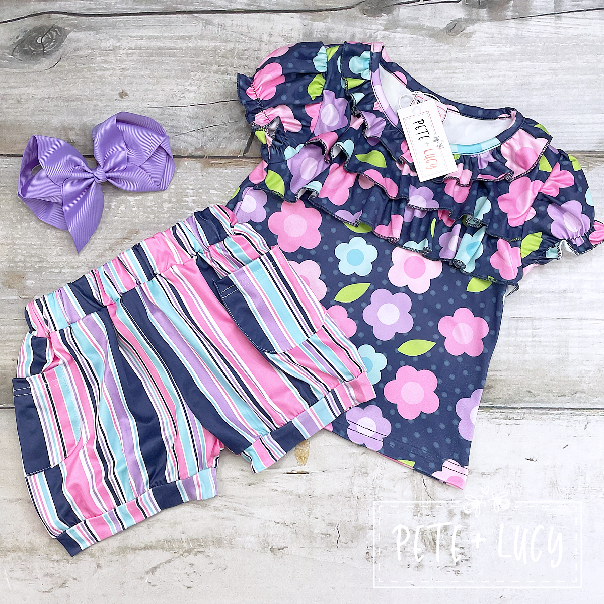 Floral Short Set