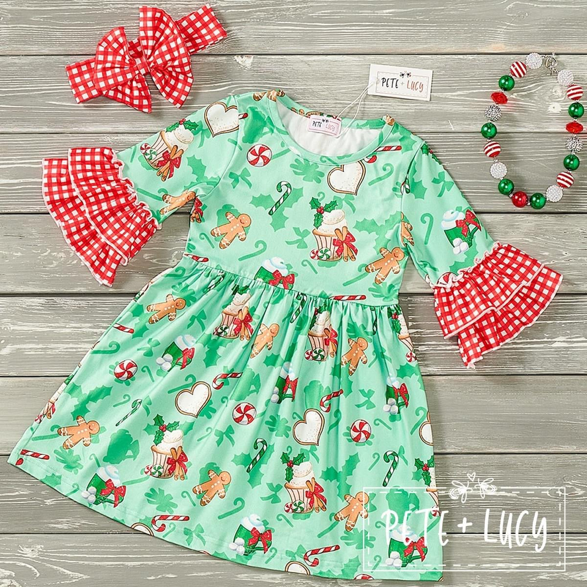 Christmas Sweets Dress by Pete + Lucy