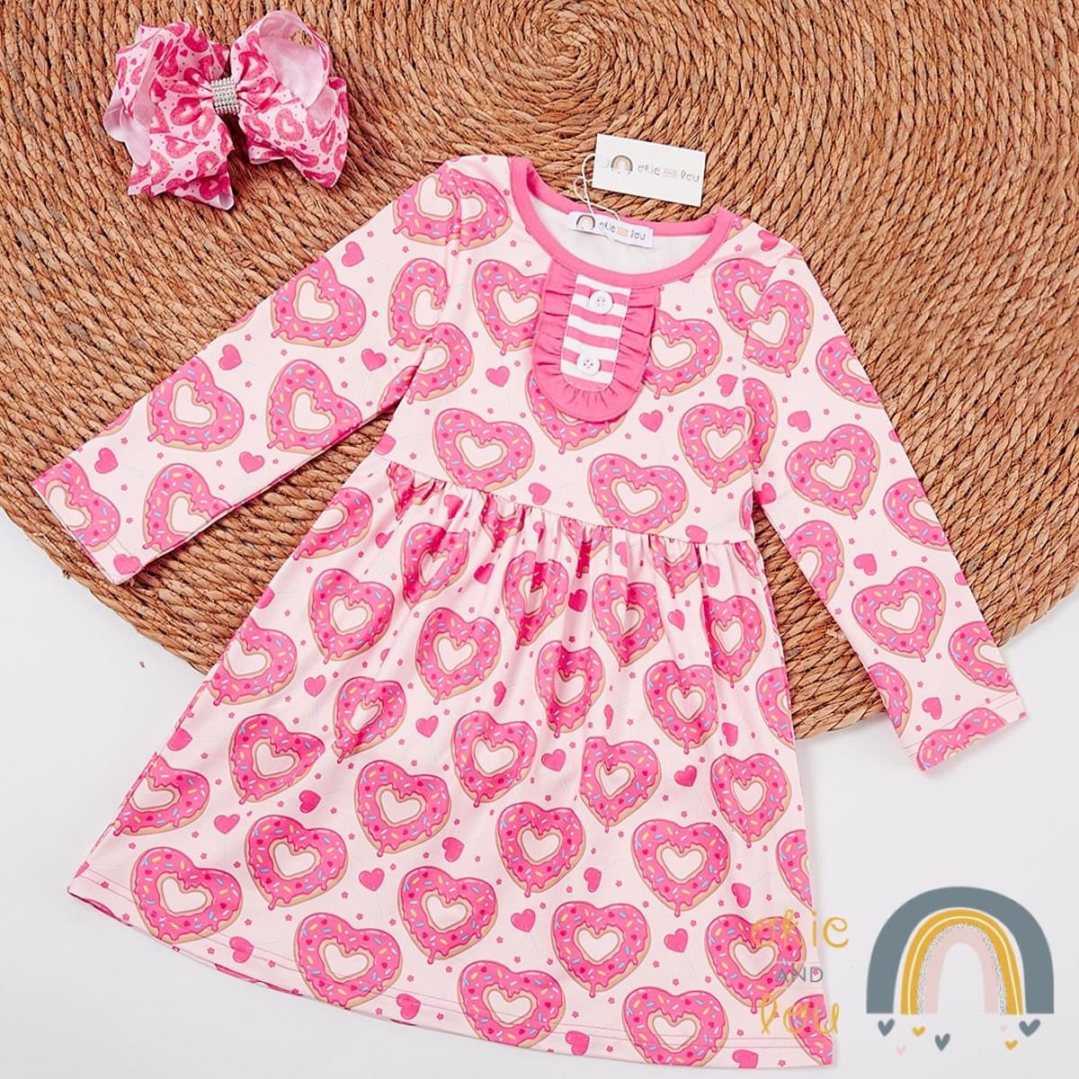 Pre-Order Frosted Pink Dress by Okie & Lou