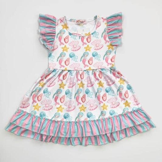 Mermaid Magic Dress by Clover Cottage