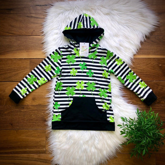 Clovers & Stripes Hoodie by TwoCan