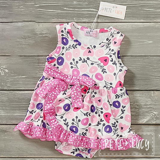 Flower Patch Infant Romper by Pete + Lucy