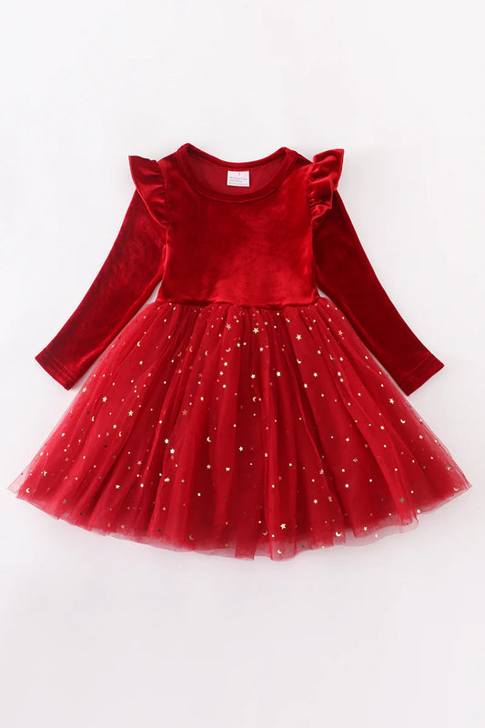 New Year’s Velvet Tutu Dress by HoneyDew