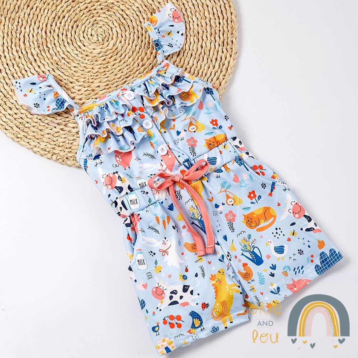 Merry Moo Jumpsuit by Okie & Lou