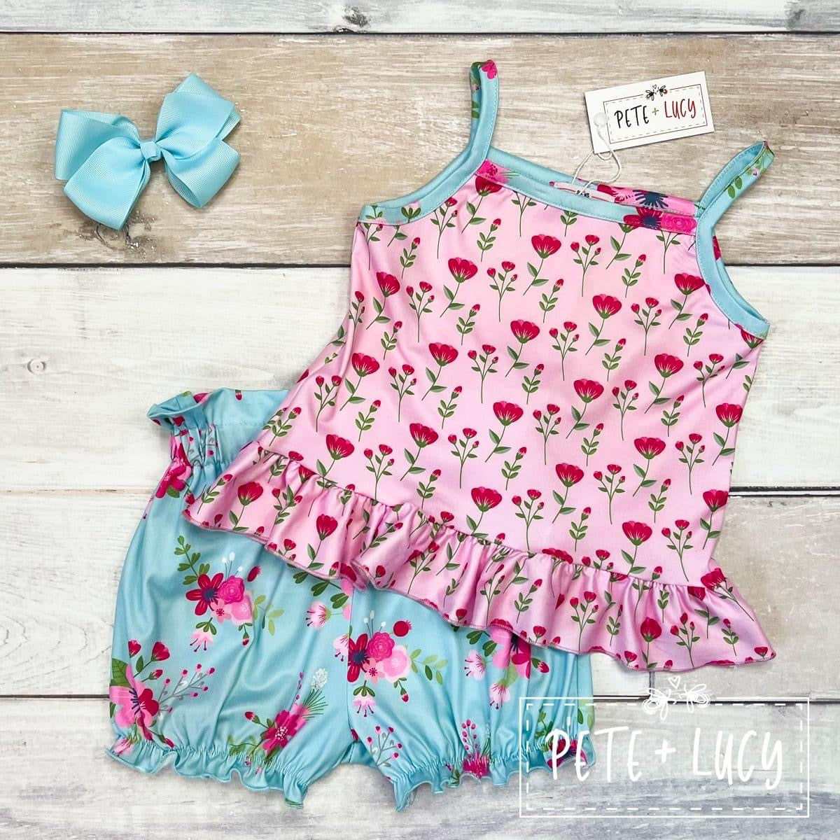 Summer Floral Short Set by Pete + Lucy