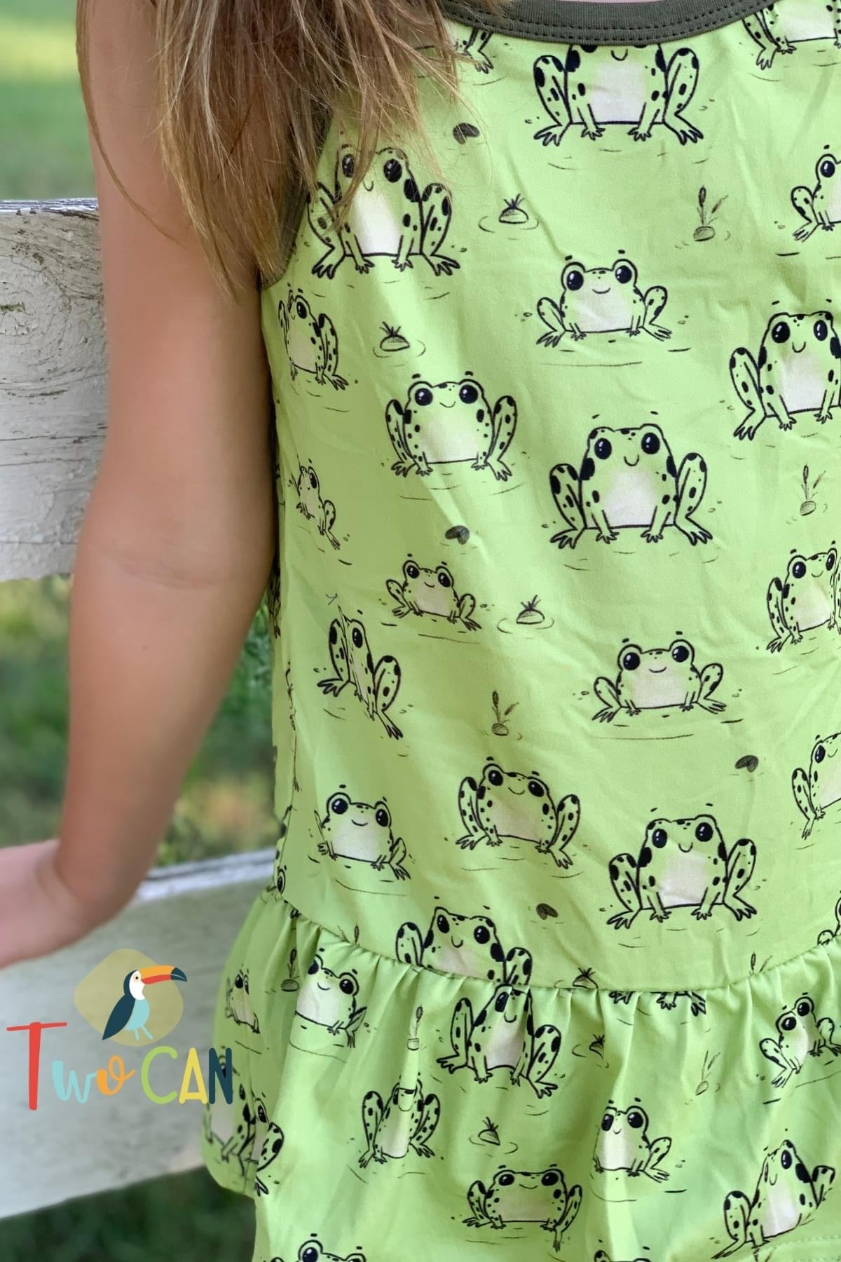 Ribbit Short Set by TwoCan