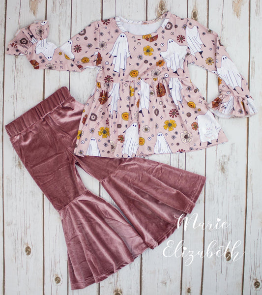 Velvet Pants Set by Marie Elizabeth