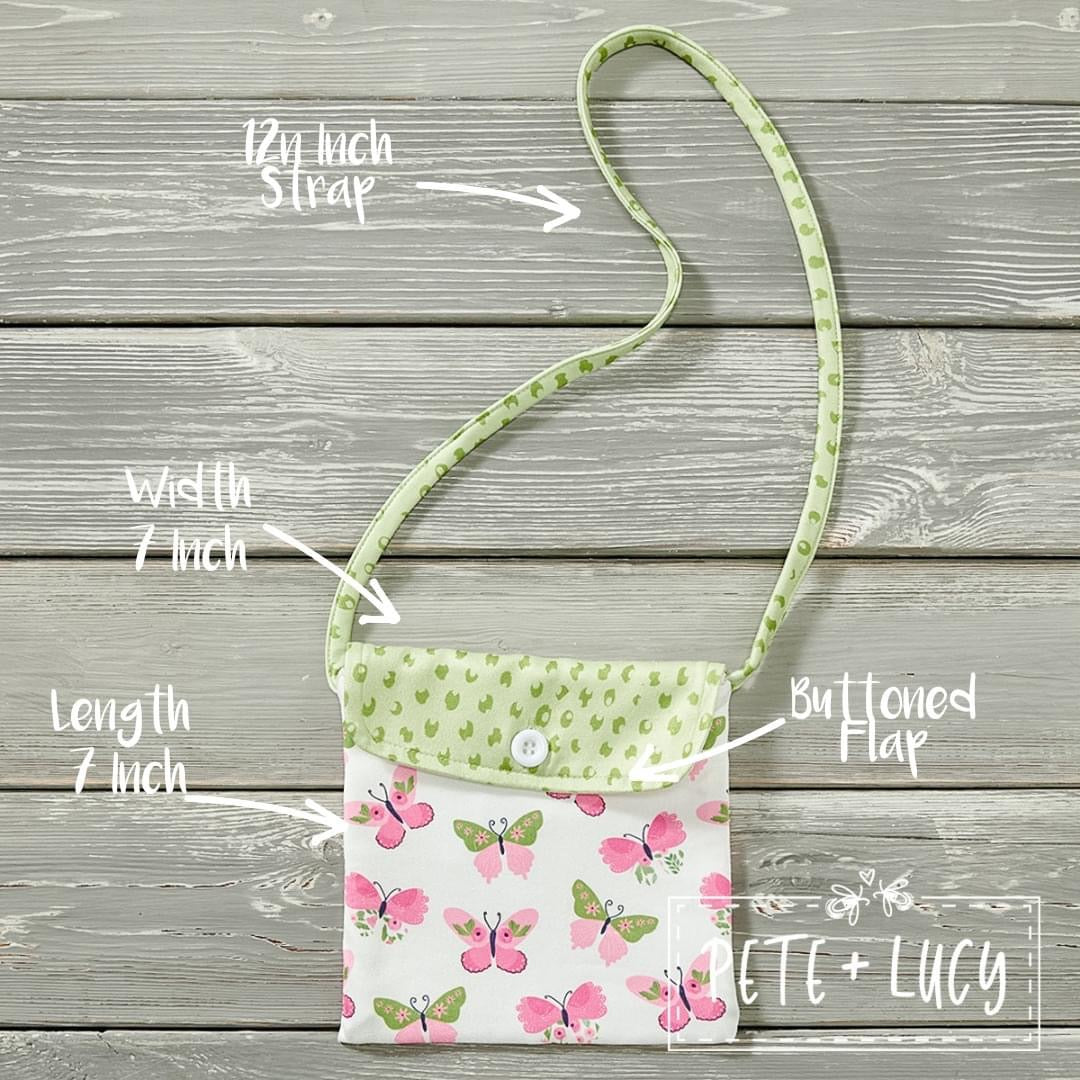 Springtime Butterfly Purse by Pete + Lucy