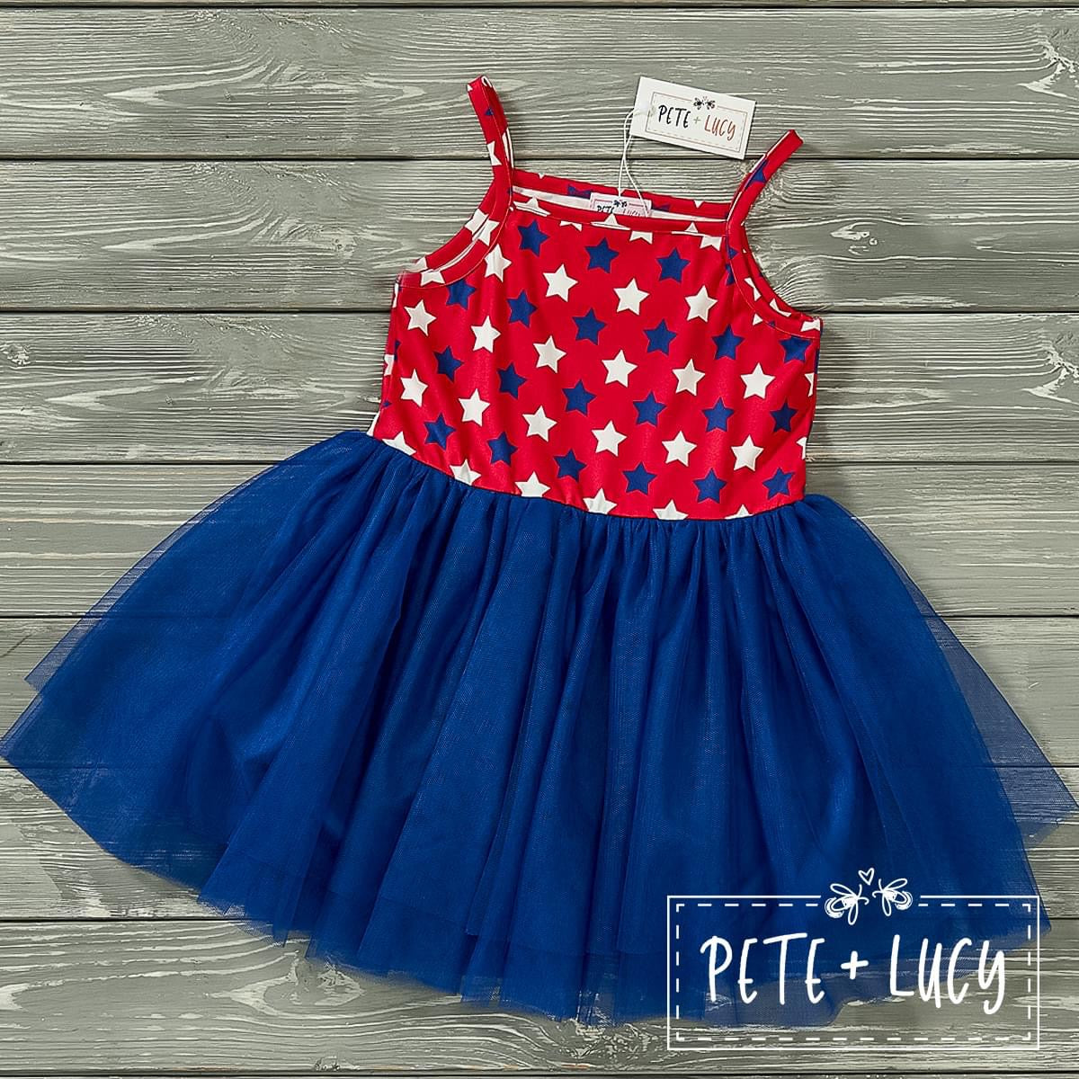 Pre-Order Home Of The Brave Tulle Dress by Pete + Lucy