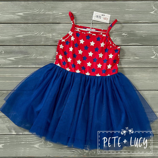 Pre-Order Home Of The Brave Tulle Dress by Pete + Lucy