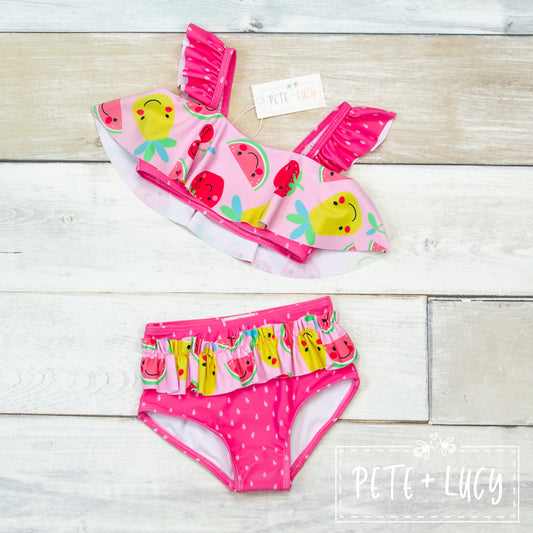 Fruit Galore 2-Piece Swim by Pete + Lucy