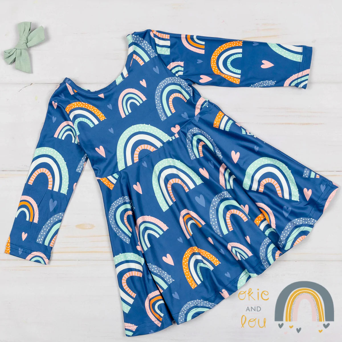 Abstract Love Dress by Okie & Lou