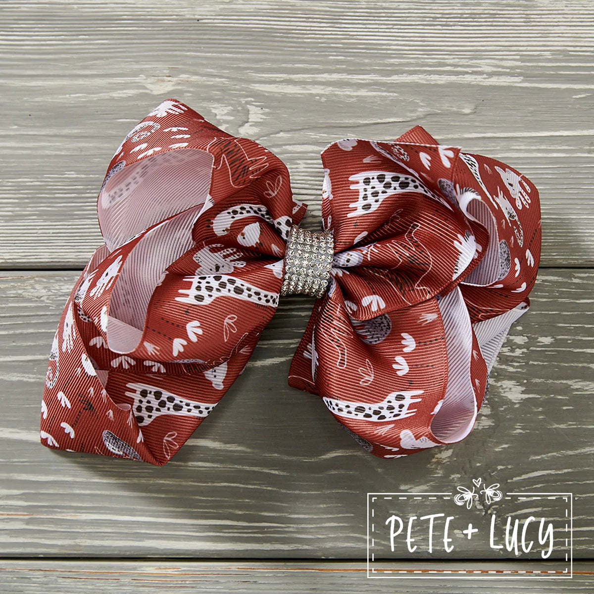 Zoo Fun Deluxe Bow by Pete + Lucy