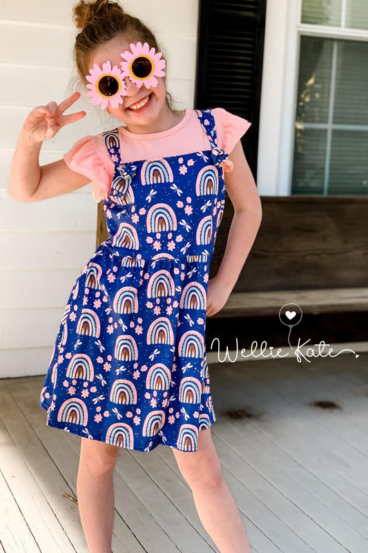 Rainbows & Dragonflies Jumper by Wellie Kate
