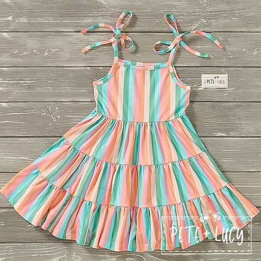 Summertime: Simply Stripes Girls Dress by Pete + Lucy