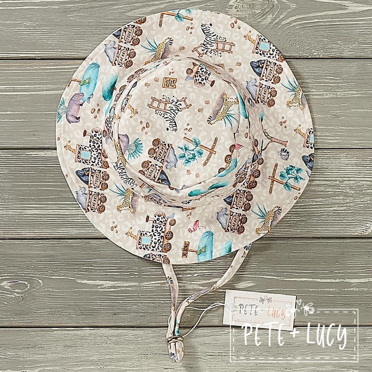 Pre-Order Safari Train Bucket Hat by Pete + Lucy