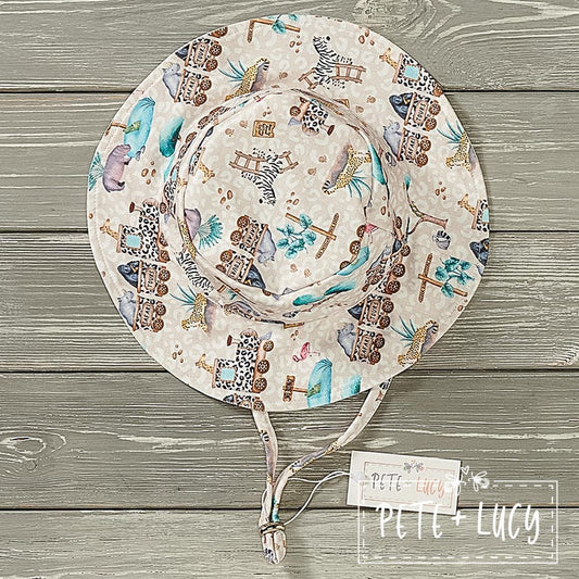 Pre-Order Safari Train Bucket Hat by Pete + Lucy