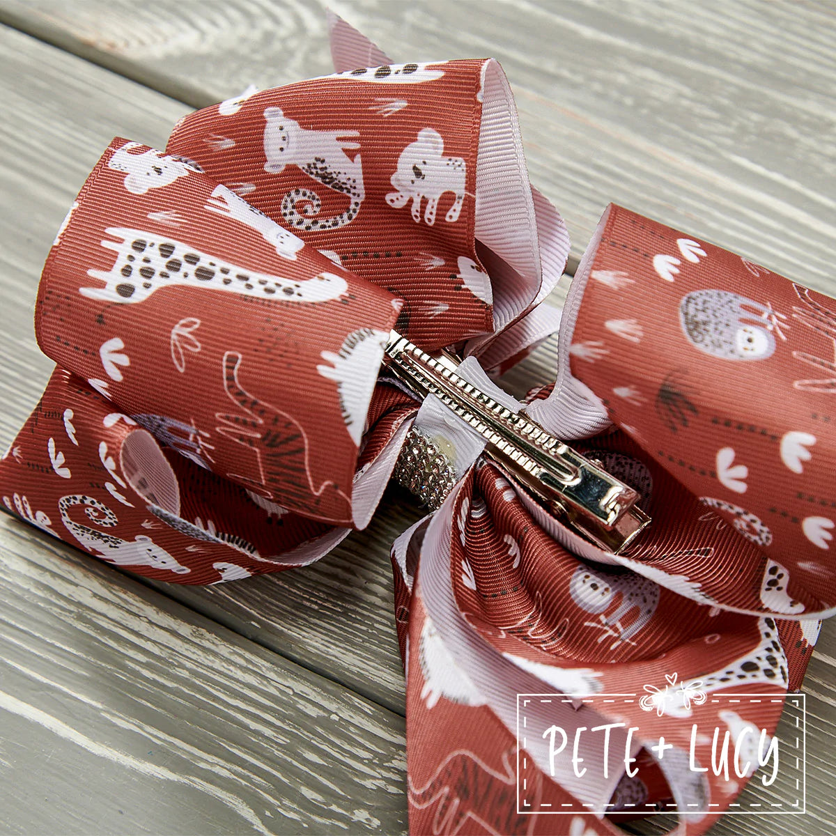 Zoo Fun Deluxe Bow by Pete + Lucy